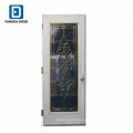 Luxury Glass Door with Brass Door Hinges